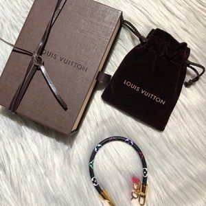 Louis Vuitton multi color bracelet.